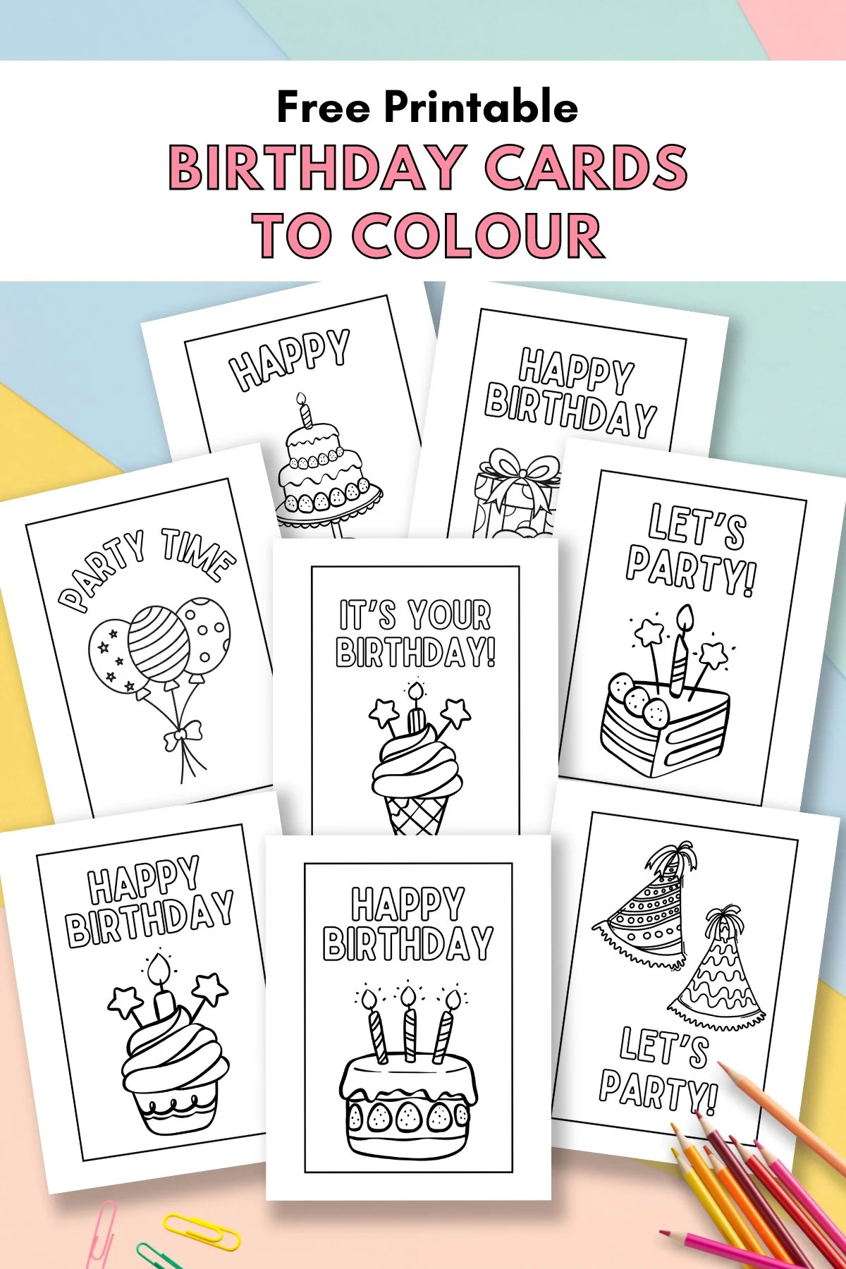 Printable Birthday Cards Free